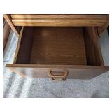 Printer stand w/storage 21" W x 23 1/2" D x 30" H