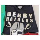 (3) Large & (1) XL Derby shirts