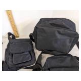 (10) Empty travel bags