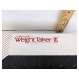 Technasonic weight talker 3 electronic talking scale w/memory