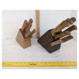 Tedron swords knife set & Armstrong forge knife set