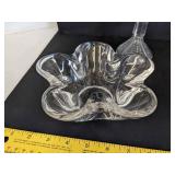 Glass decor candy dishes