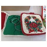 Various oven mitts
