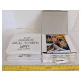 (4) Club cellophane field toothpicks