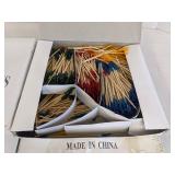 (4) Club cellophane field toothpicks