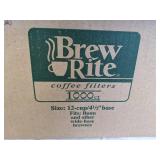 Brew rite coffee filters