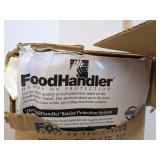 (2) Boxes of Foodhandler protection head caps white 21" 100/box - 500/carton