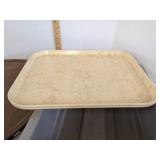 Serving trays & busboy tote