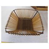 Wood stick fruit bowls