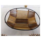 Wood stick fruit bowls