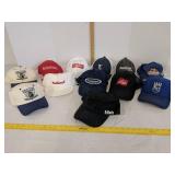 Various baseball caps