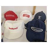 Various baseball caps