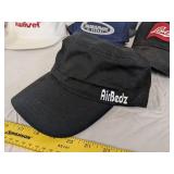 Various baseball caps