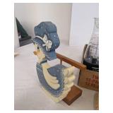 Plastic drinking glasses, salt & pepper shakers, coasters & more