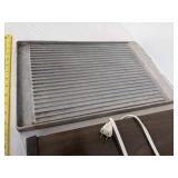 Griddle top & Vintage warming trays