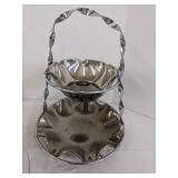 (3) 2-tier serving tray