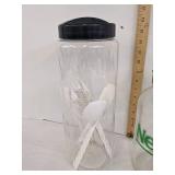 Nestea jug & utensil jar