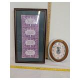 Wall art & decorative wall clock