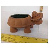 (2) Sombrero hat turtle salsa bowls