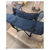 Folding lawn chair (Has rip on top see picture)