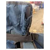 Folding lawn chair (Has rip on top see picture)