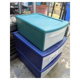 (3) Storage drawers