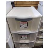 (3) Sterilite Storage drawers