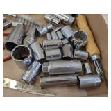 Various sockets & scissors