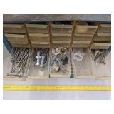 Part bin w/hardware