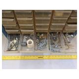 Part bin w/hardware