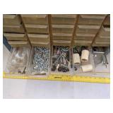Part bin w/hardware