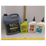 New hydraulic oil, bar & chain oil & gear lube