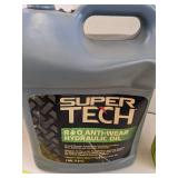 New hydraulic oil, bar & chain oil & gear lube