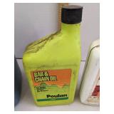 New hydraulic oil, bar & chain oil & gear lube