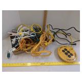 Various extension cords