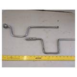 (2) Driver speed handles sockets