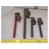 (4) Pipe wenches