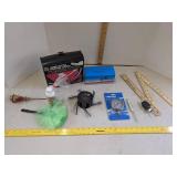 Pressure gauge, rulers, drill bit restorer & more
