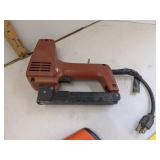 Black & Decker pivot plus drill & electric stapler