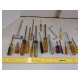 Various screwdrivers