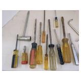 Various screwdrivers