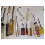 Various screwdrivers