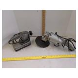 (2) Corded sanders (1) craftsman