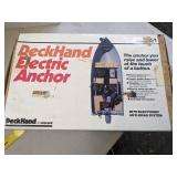 Deck hand electric anchor