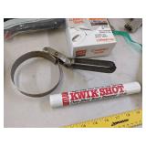 Washer machine hose, seal, grease, oil filter wrench & more