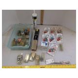 Charley bolts, fasteners, caulking & matches