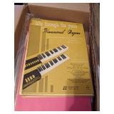 Conn Organ W/ Bench & Sheet Music