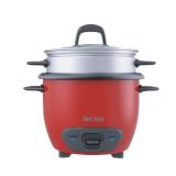 Aroma Arc-743-1NGR 6-Cup Rice Cooker, Red