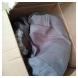 FURHAVEN PET MEDUIM TWO TINE FAUX FUR & SUEDE CHAISE LOUNGE ORTHOPEDIC SOFA PET BED - STONE GRAY, 44341087