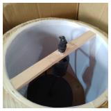 HAND WOVEN HANGING LIGHT